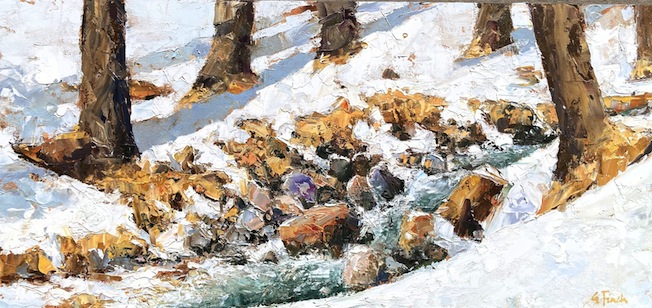 Grant Finch |Snowed In | McAtamney Gallery and Design Store | Geraldine NZ